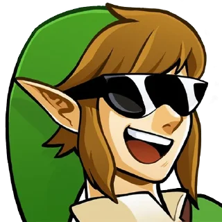 😎 emoji Zelda Pack (@thehyrulefantasyita) Telegram sticker 22 of 94