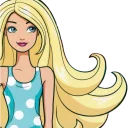 🙂 emoji @Beautifulstickers👭barbie and her friends👭 Telegram sticker 11 of 64
