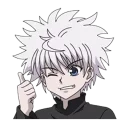 Sticker from Killua