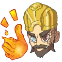 👍 emoji Sabaku no Stickers Telegram sticker 16 of 57