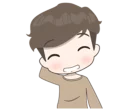 Sticker from Cute Boy