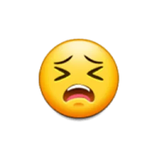 😩 emoji Touchwiz Telegram sticker 17 of 34