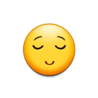 😌 emoji Touchwiz Telegram sticker 6 of 34