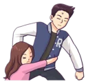😣 emoji You & I : Intimate Telegram sticker 18 of 33