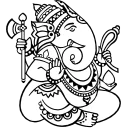 🐘 emoji سمبل های هندو Telegram sticker 12 of 39