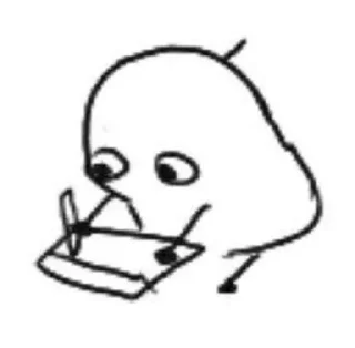 🤓 emoji Doodles Telegram sticker 12 of 40