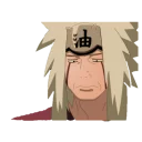😟 emoji Jiraiya by @pellostyle Telegram sticker 16 of 25