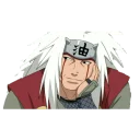 😒 emoji Jiraiya by @pellostyle Telegram sticker 15 of 25