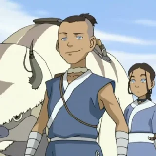 🦙 emoji avatar the last airbender @JustSomeBullshit Telegram sticker 2 of 49