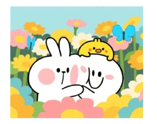 🤗 emoji @spoiledrabbits Telegram sticker 24 of 25