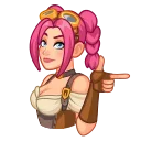 🙂 emoji Юлия @Stickersnew Telegram sticker 13 of 26