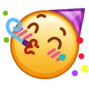 🥳 emoji Kawaii @Stickersnew Telegram sticker 18 of 50