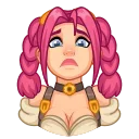 😫 emoji Юлия @Stickersnew Telegram sticker 20 of 26