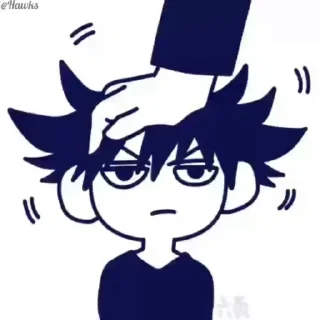 ❤️ emoji ☠️ Jujutsu Kaisen (@TodorokiShouto) Telegram sticker 8 of 50