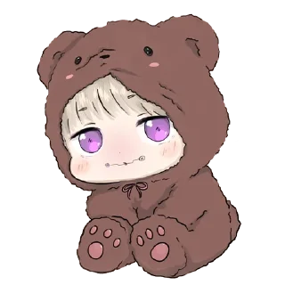 🐻 emoji Jujutsu Kaisen 4 (@TodorokiShouto) Telegram sticker 21 of 88