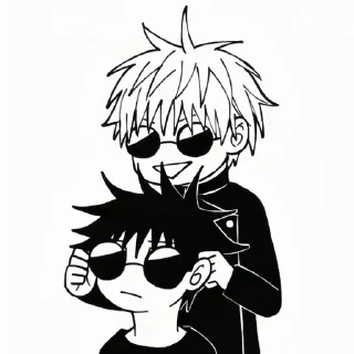 😎 emoji ☠️ Jujutsu Kaisen 5 (@TodorokiShouto) Telegram sticker 12 of 23