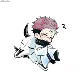 😴 emoji ☠️ Jujutsu Kaisen 2 (@TodorokiShouto) Telegram sticker 22 of 50
