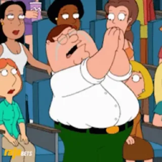 😐 emoji 'Family Guy | @iStickerLand, Telegram sticker 12 of 50