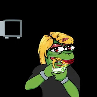 💲 emoji Pepina Token Telegram sticker 6 of 15