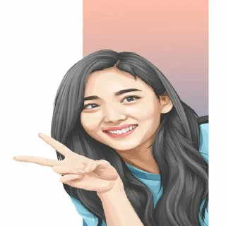 ✌️ emoji Awesome @English_World_Chatting Telegram sticker 13 of 120