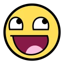 😀 emoji Awesome Face Telegram sticker 1 of 55