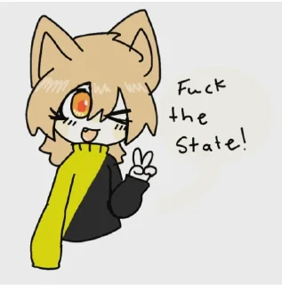 ✌ emoji Femboy defend capitalism v2 Telegram sticker 6 of 114