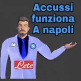 🛗 emoji forza napoli Telegram sticker 13 of 20
