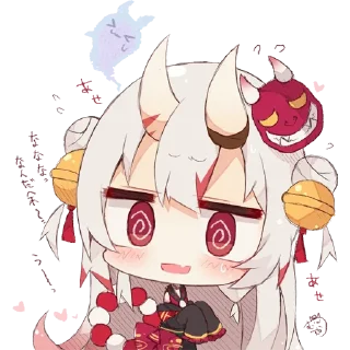 😵 emoji Nakiri Ayame per Wizard Telegram sticker 22 of 26