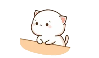 😐 emoji Mochi Telegram sticker 8 of 38