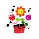 😊 emoji Flowers- @MochaStickers Telegram sticker 13 of 44