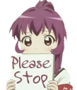 ⏸ emoji Yuru Yuri Telegram sticker 11 of 80