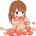 ❤ emoji It's Love Telegram sticker 24 of 32
