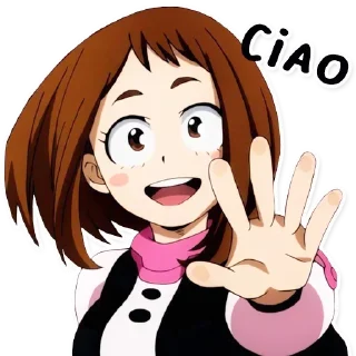 👋 emoji My Hero Academia Telegram sticker 20 of 25
