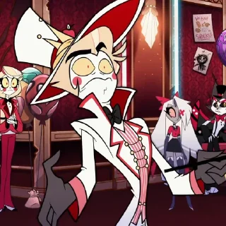 😒 emoji Hazbin hotel Telegram sticker 17 of 113