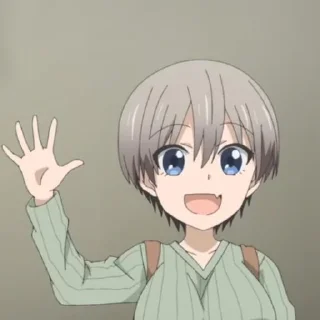 👋 emoji Uzaki-chan Reactions by @xMikyciao Telegram sticker 6 of 115