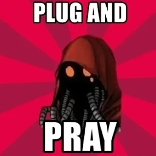 🙏 emoji Mechanicus Telegram sticker 3 of 12