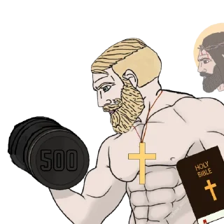 💪 emoji Christianity —> @Info_EUR Telegram sticker 13 of 120