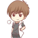 😌 emoji Centilia's  boyFriend Telegram sticker 8 of 41