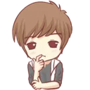 🤔 emoji Centilia's  boyFriend Telegram sticker 15 of 41