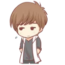 😞 emoji Centilia's  boyFriend Telegram sticker 20 of 41