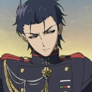 🙄 emoji Guren Ichinose Telegram sticker 7 of 28