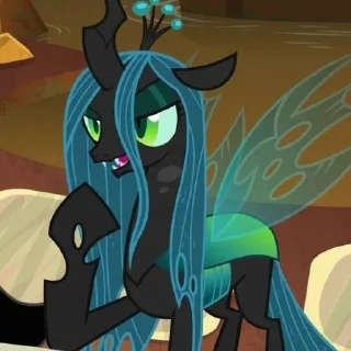 🌟 emoji Chrysalis!! @mlpvideocuts Telegram sticker 19 of 80