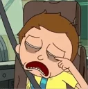 Sticker from rick and morty