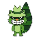 😬 emoji Happy Tree Friends Telegram sticker 5 of 14
