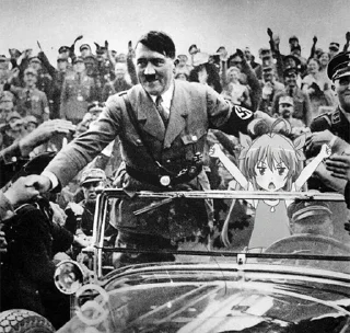 🇩🇪 emoji 卐Hitler Senpai卐'@The_otaku_man Telegram sticker 13 of 22