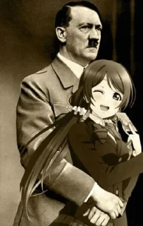 🇩🇪 emoji 卐Hitler Senpai卐'@The_otaku_man Telegram sticker 5 of 22