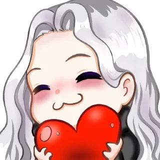 ❤️ emoji Emoticon Aelita Telegram sticker 9 of 27