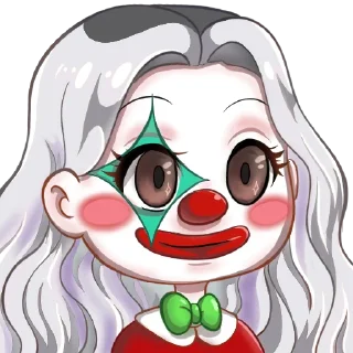 🤡 emoji Emoticon Aelita Telegram sticker 16 of 27