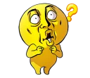 ❓ emoji Mr. Emoticon 4-8 Telegram sticker 15 of 120