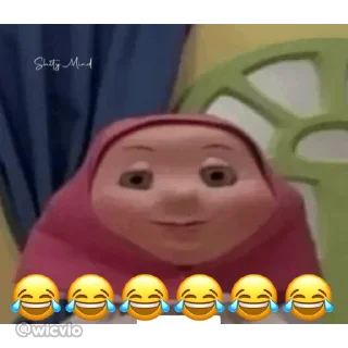 😂 emoji @wicvio | خندگی Telegram sticker 21 of 38